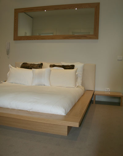 ivory platform bed
